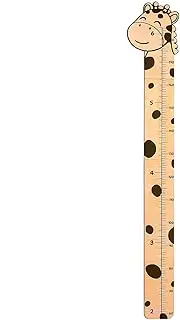 Ynnhik Children's Height Chart - Wooden Growth Chart - Wooden Height Measurement for Wall Mounting | Animal Cartoon Height Measurement