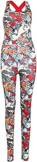 [Generic] Yoga Outfits For Women - Backless Bodycon Rompers | High Waist, Breathable, Stretchy Printed Backless Gym Outfits For Fitness, Running, Gym Clothes For Women, Exercise In The Gym