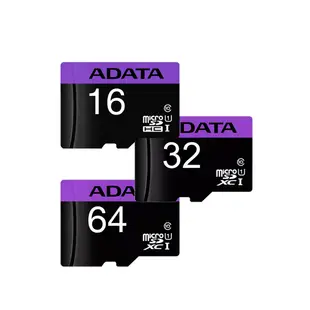 ADATA 威剛 16G 32G 64G micro SDHC SDXC UHS-I C10 U1 記憶卡 保固公司貨