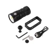 Aluminum Alloy LED Flashlight Portable Waterproof Torch for Outdoor Camping Emergency Green