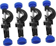 SOLUSTRE 4pcs Large Spray Coated Aluminum Lab Retort Stand Clips Heavy Duty Versatile for Lab Equipment Holders