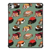 iPad Pro 13-inch (M4) iPad Impact Case Sushi Basset Hound