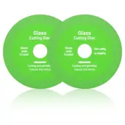 2Pcs Glass Cutting Disc for Angle Grinder, Diamond Cutting Blades Cutters Tools