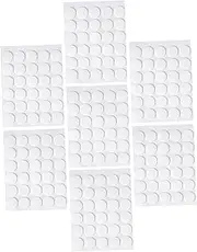 SECFOU Double Sided Adhesive Dots Sticky Fixers Double Sided Removable Paint Safe Wall Adhesive 7 Sheets/490 Pieces
