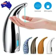 300ML Automatic Soap Dispenser Liquid Touchless Handsfree IR Sensor Hand Washer