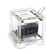 LED Digital Electronic Alarm Clock Time Date Temperature Humidity Weather