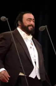 Photo of Luciano PAVAROTTI Music Band Singer Performing Old Photo 4