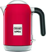 【日本代購】DELONGHI 1.0L 電熱水壺 KMIX ZJX650J 紅色