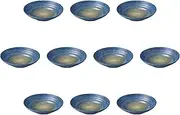 Set of 10 Stardust 7.5 Noodle Dishes (9.0 x 2.0 inches (22.8 x 5 cm) | Setomonohonpo