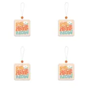 4x 2pc Studio Oh Hanging Car Air Freshener Fragrance Scent Diffuser Be Here Now