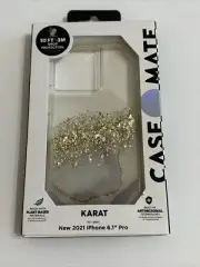 Case-Mate Case for iPhone 13 Pro - Marble Design - Karat Marble