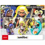 【東湖夜貓電玩】AMIIBO 斯普拉遁系列 漆彈大作戰 章魚圈 & 魷魚族 & 小鮭魚 公仔 模型 NFC 感應