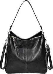 [Generic] Large Hangbag,Leather Chic Shoulder Bags and Purses,Top Handle Crossbody Satchel for Women Female Lady