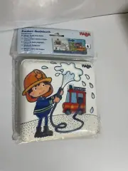 HABA Magic Bath Book Fire Brigade - Wet the Pages to Reveal Colorful Background