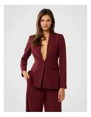 [Forever New] Hadley Single Breasted Blazer in Red