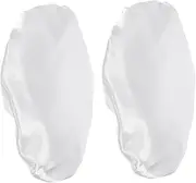 DECOMELODY 2pcs Reusable Shower Caps for Hair Quick Drying Elastic Bath Hat for Travel and Home Use Breathable and Fit