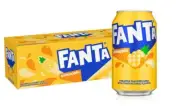 Fanta Caffeine-Free Pineapple Soda Pop, 12 Fl Oz, 12 Pack Cans FREE SHIPPING!