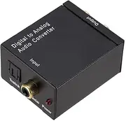 Digital to Analog o Converter o Switch Box Optical to RCA AV Switcher Selector Box Coaxial Toslink VCXN