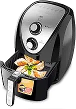 6.5L Electric Hot Air Fryers Oilless Cooker 360° Hot Air Circulation Time and Temperature Dual Control System 1900W