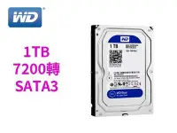 在飛比找Yahoo!奇摩拍賣優惠-「Sorry」WD WD10EZEX 1T 1TB 藍標 6