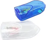 GOOHOCHY 2 Pcs Tablet Cutter Splitter for Small and Large with Pill Case Portable and Blade for Easy Medication Management