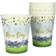Race Day Paper Cups (Pack of 8)