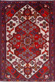 Lilian - Hand Knotted Wool Rug - 158x103 cms by Cyrus Rugs
