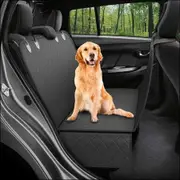 Dog Back Seat Cover Protector Waterproof Scratchproof Nonslip Hammock Against Dirt and Pet Fur Durable Pets Seat Covers for Cars & SUVs