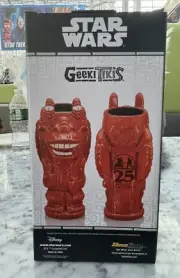 SDCC 2024 EXCLUSIVE GEEKI TIKIS BEELINE STAR WARS 25th JAR-JAR BINKS MUG LE 500