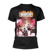 Wasp W.A.S.P Unisex Adult First Album T-Shirt Black XXL