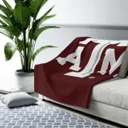 TX AM Alumni Sherpa Fleece Blanket