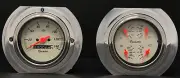 1951 1952 Ford Truck 2 Gauge Dash Panel 3 3/8 Quad Style Insert Mechanical SK