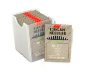 100- 16X257 #14BP ORGAN DBX1 INDUSTRIAL SEWING MACHINE NEEDLES 16X231 16X95 JUKI