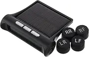 HOLIDYOYO Car Tire Pressure Monitoring System High Accuracy Sensors Solar Powered Rv Accessories Easy to Use Display Tire Pressure Monit