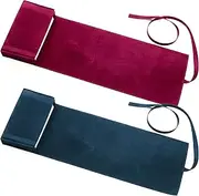 2 Pieces Tarot Card Velvet Wrap Spread Cloth Pouch Bags Deck Storage Holder for Oracle Playing Cards