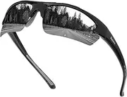 [Duduma] Polarized Sports Sunglasses for Men Fishing Cycling Running Golf Driving Sun Glasses TR62 Superlight Frame