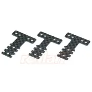 Kyosho Mini-Z MM/LM Carbon Rear Suspension Plate Set MR-03 Sports 2 RWD RC Cars