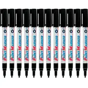 Artline 440 Box 12 Paint Marker Bullet 1.2mm (Black)