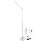 12W LED Floor Lamp Stepless Adjustable 3300K‑6500K Brightness Dimmable