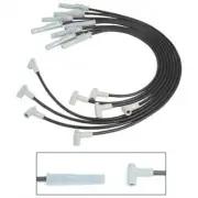 MSD 31773 Spark Plug Wire Set for 1975-On Chevy Big Block HEI, Black