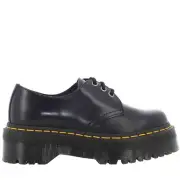 Dr. Martens A23aus women's lace-ups with platform 25567001 1461 QUAD POLISHED SM