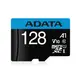 記憶卡ADATA microSDXC 128GB UHS-I A1 100MB/s (附轉卡)