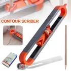 Contour Gauge with Adjustable Lock Precise Profile Scribe Ruler for PafOK