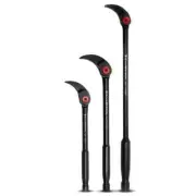 New GEARWRENCH 3pce Pry Bar Set Head Indexible Through 180° for Greater Leverage