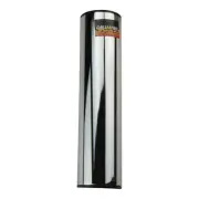 New Drumfire 8" Round Metal Shaker Percussion Kids Music Rhythm Toy (Chrome)