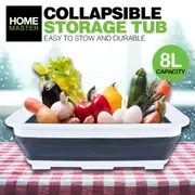 Ozoffer 8L Storage Tub Collapsible Space Saver Laundry Cleaning Food Home Master