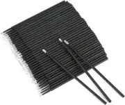 Disposable Eyelash Swab Applicator Micro Brush Mascara Tools Extension 100 Pk