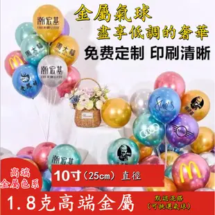 【客製】 客製氣球 印製多色印製 訂製logo印刷 開業宣傳裝飾佈置氣球  廣告彩色印製 各種氣球訂製