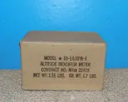 NOS/NIB ID-14/APN-1 Radio Altitude Indicator Meter SEALED WWII