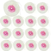 JJHXSM 15pcs Universal Kerosene Lamp Mantles, Dual Head Gas Lantern Mantle for Home Restaurant Decoration or Camping Hiking
